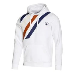 Quiet Please Retro Stripe Hoodie 9 Quiet Please Retro Stripe Hoodie -Tennis Shop QP120049 300