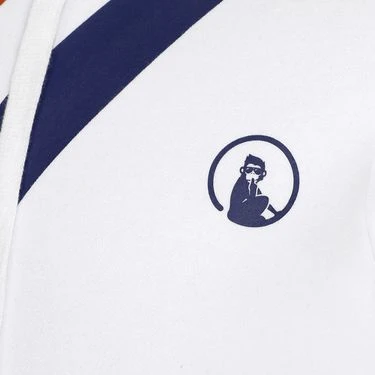 Quiet Please Retro Stripe Hoodie 3 Quiet Please Retro Stripe Hoodie - Image 3